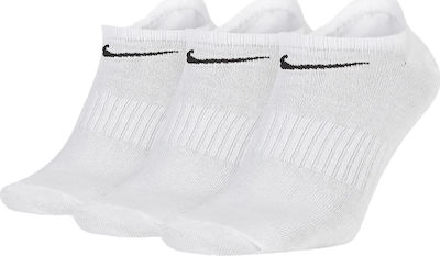 Nike Everyday Lightweight No-Show 3 ζεύγη αθλητικές κάλτσες