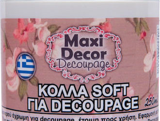 Maxi Decor Κόλλα Soft για Decoupage 250ml