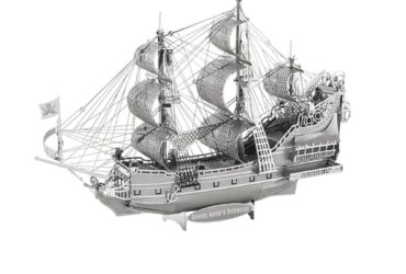FASCINATIONS Iconx 3d Metal Model Kits Queen Anne’s Revenge Iconx
