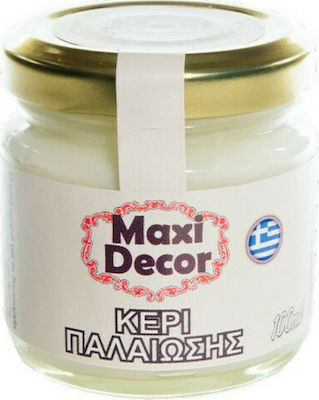 Maxi Decor Κερί Παλαίωσης Άχρωμο 100ml