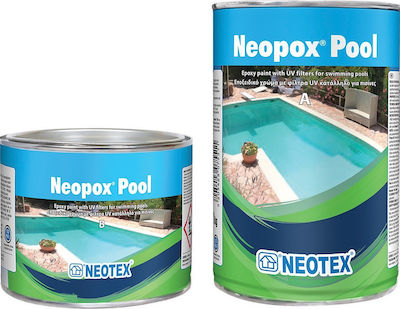 Neotex Neopox Pool A+B Kit Εποξειδική Βαφή Πισίνας 1kg