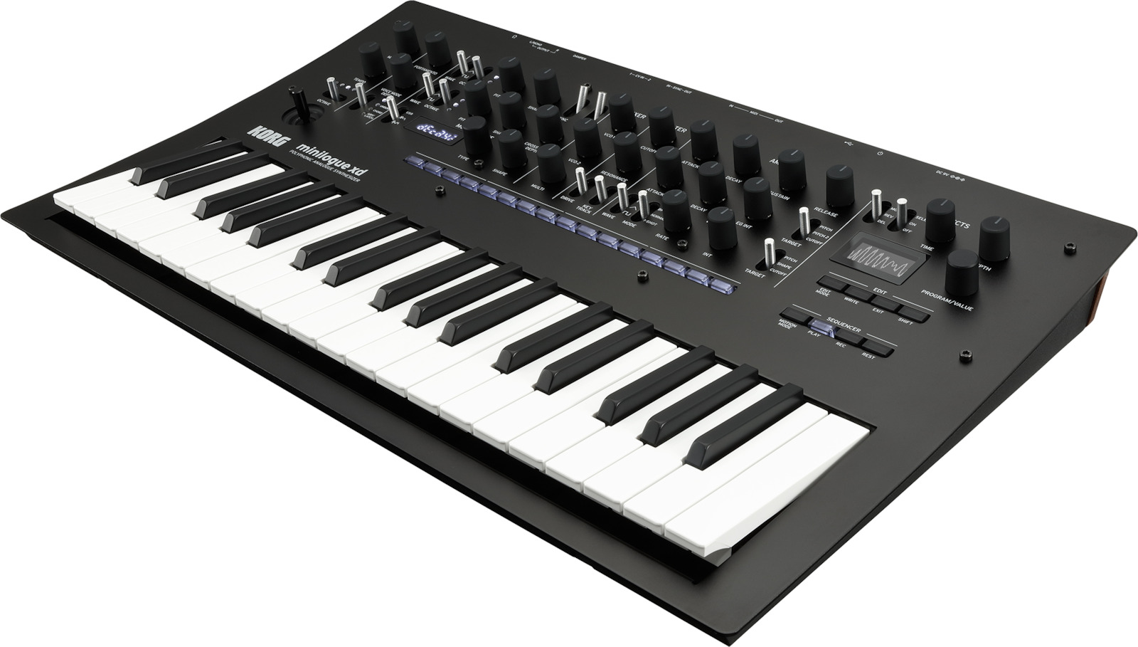 Korg Synthesizer Minilogue XD με 37 Δυναμικά Πλήκτρα Μαύρο