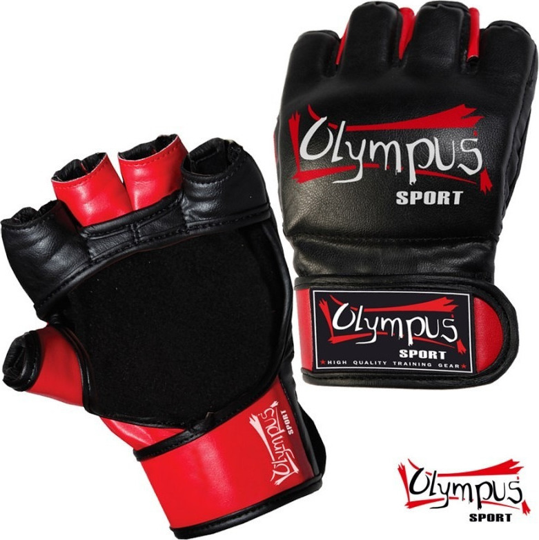 Γάντια M.M.A Pu Olympus Κόκκινο/Μαύρο