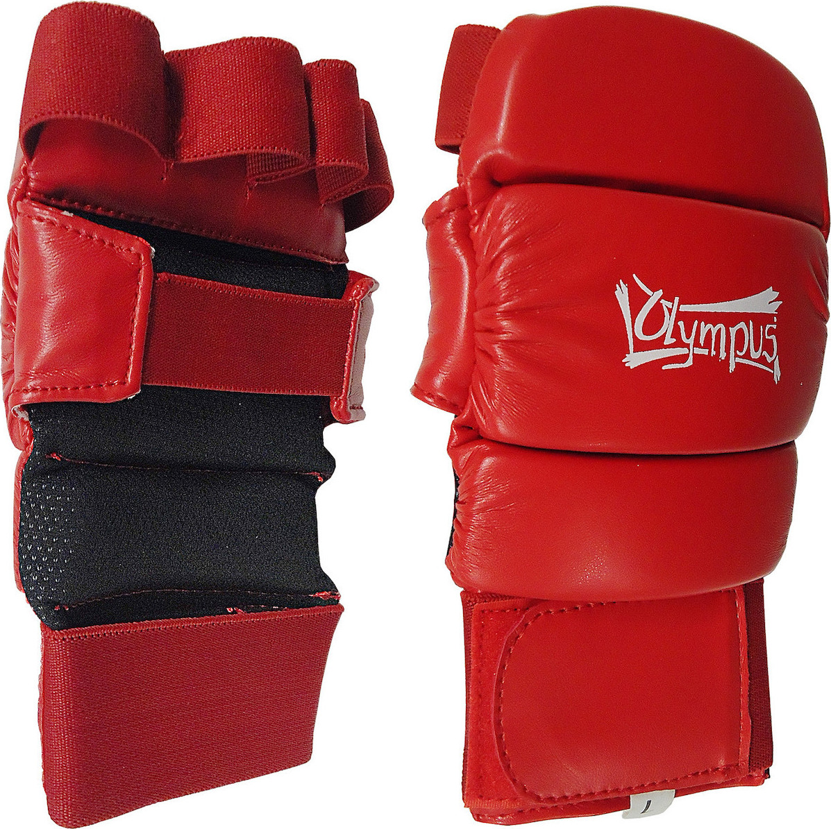 Olympus Sport Jiu-Jitsu Sparring Gloves 48014421 Red