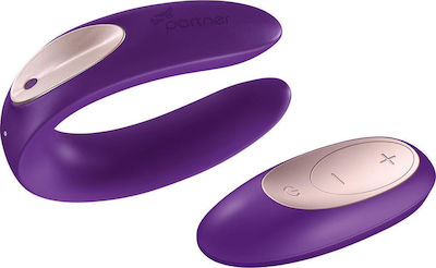 Satisfyer Double Plus Remote Purple