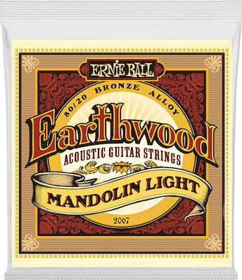 Ernie Ball 2067 Earthwood 80/20 Bronze – 09-34