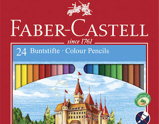 Faber Castell Ξυλομπογιές Κάστρο 24 τεμ.