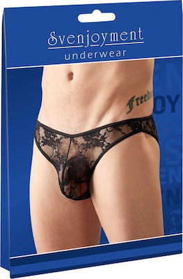 Svenjoyment Underwear Lace Men's Pants Black