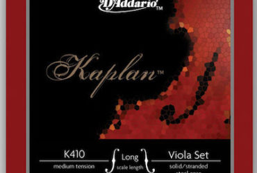 Daddario Kaplan Forza Viola Long Scale Medium Set