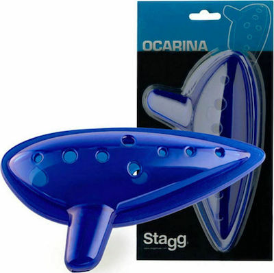 Stagg Οκαρίνα Πλαστική Μπλε