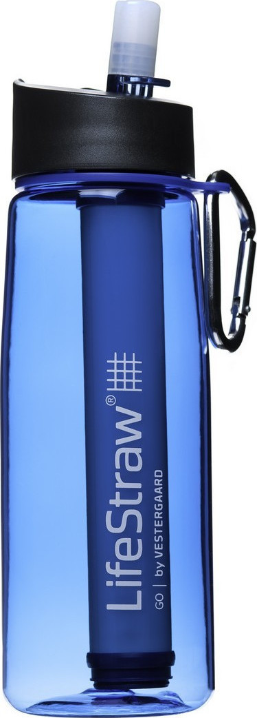 Lifestraw Go Πλαστικό Παγούρι με Φίλτρο 670ml Μπλε