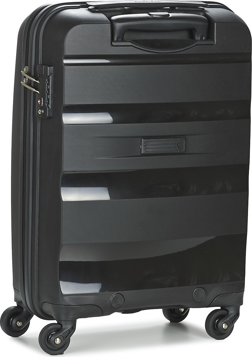American Tourister Bon Air Spinner Βαλίτσα Καμπίνας με ύψος 55cm σε Μαύρο χρώμα