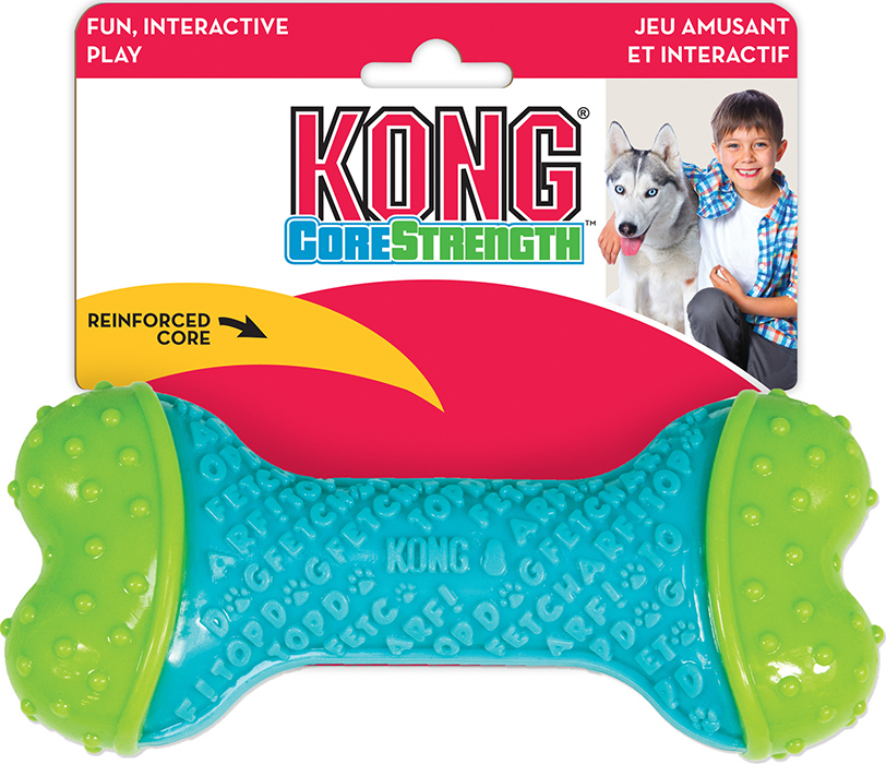 Kong Corestrength Παιχνίδι Σκύλου Κόκκαλο Λαστιχένιο Small/Medium