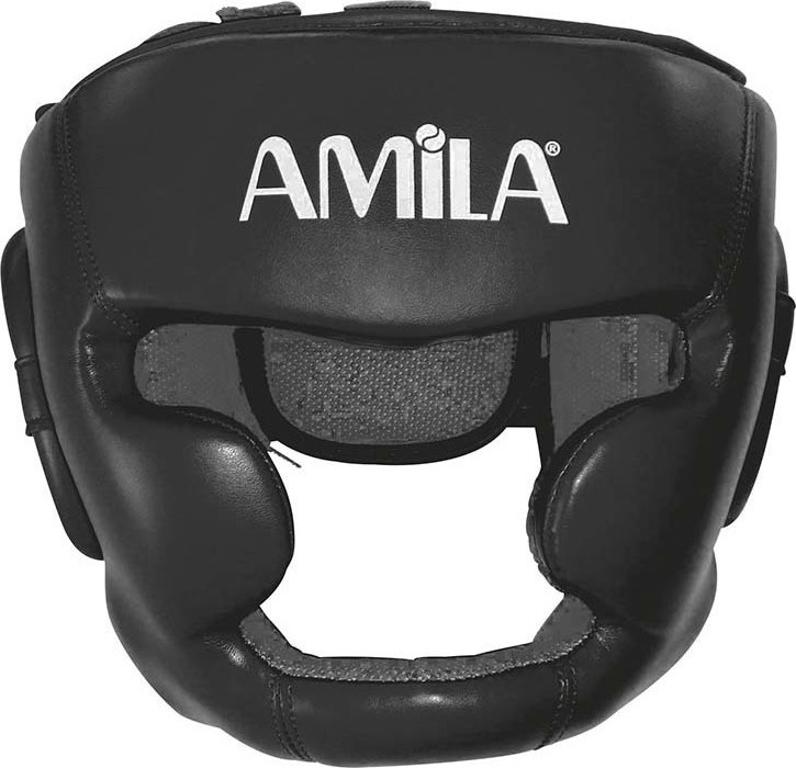 Amila Adult Martial Art Protection Helmet Μαυρο