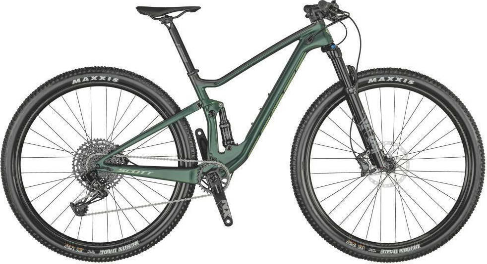 Scott Contessa Spark RC 900 Comp 29" 2021 Πρασινο Mountain Bike με 12 Ταχυτητες και Δισκοφρενα