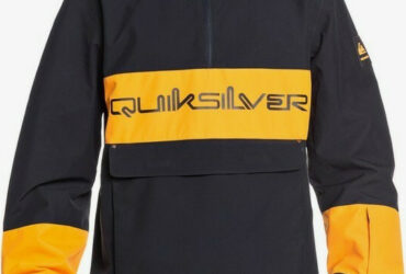 Quiksilver Steeze EQYTJ03274-KVJ0 Ανδρικό Μπουφάν για Σκι & Snowboard Μαύρο