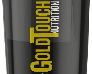 GoldTouch Nutrition Shaker Πρωτεΐνης 750ml Πλαστικό Μαύρο