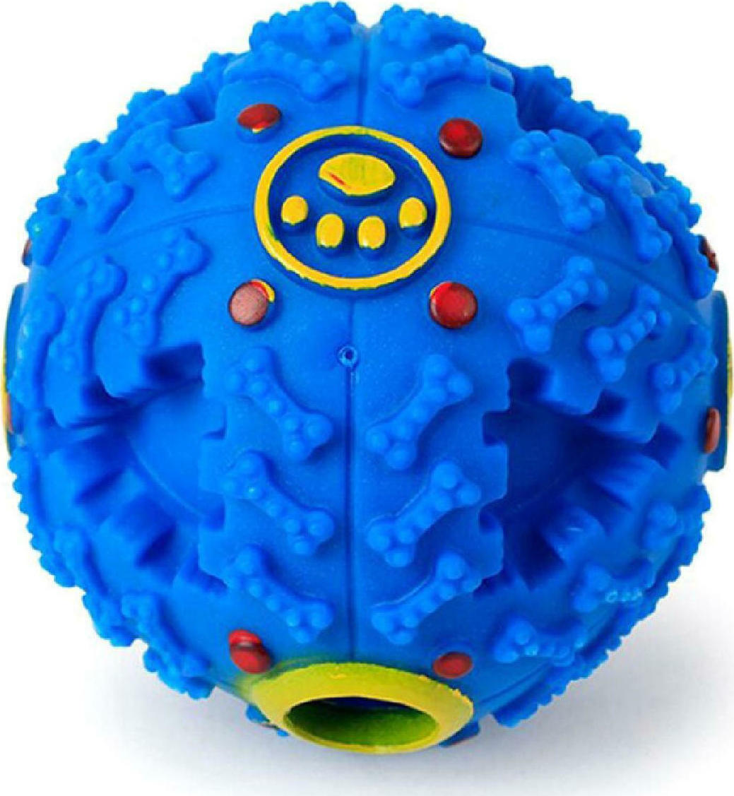 ANM-0008 Παιχνίδι Σκύλου Μπάλα για Κατοικίδια 12cm Μπλε