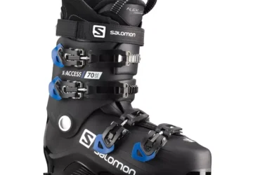 Salomon X Access 70 Wide Μπότες Σκι Μαύρες