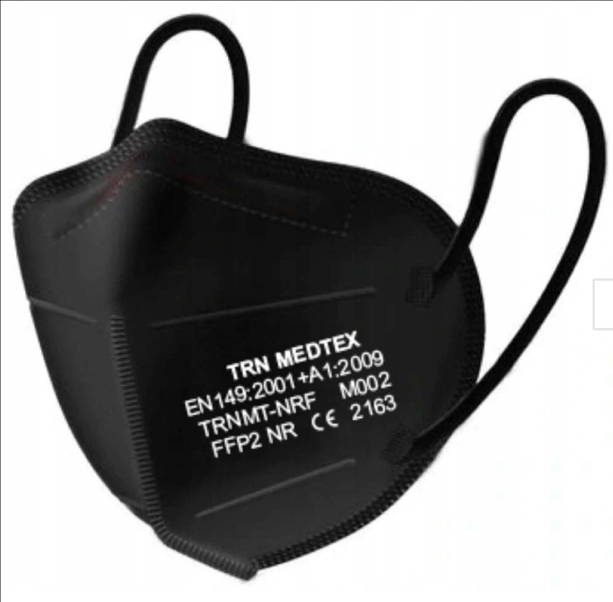 Μάσκα Προστασίας FFP2 NR σε Μαύρο χρώμα 1τμχ