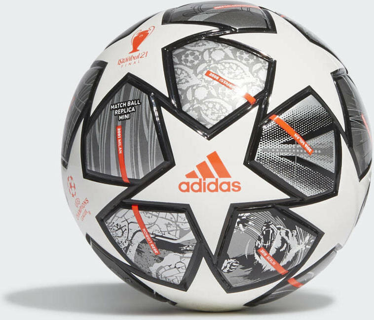 Adidas Finale 21 20th Anniversary UCL Mini Μπάλα Ποδοσφαίρου Πολύχρωμη