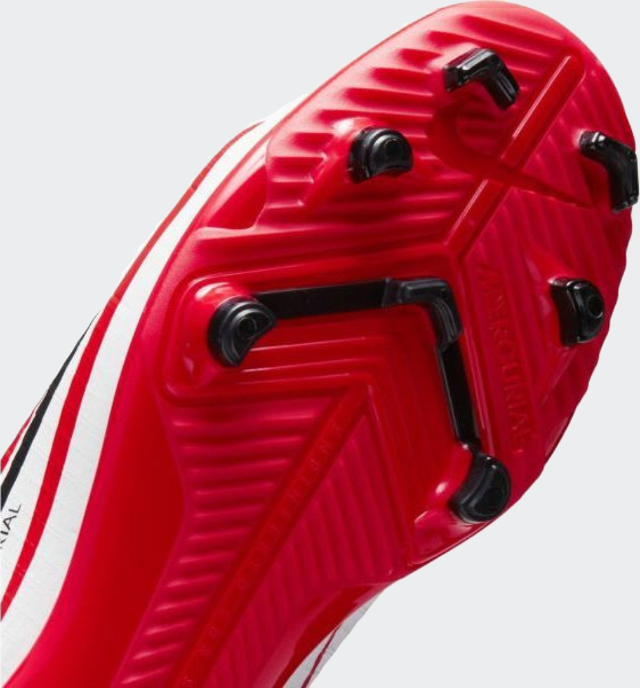 Nike Mercurial Superfly 8 Club CR7 Ψηλά Ποδοσφαιρικά Παπούτσια με Τάπες Λευκά