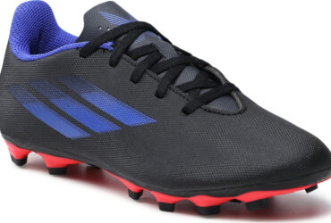 Adidas Παιδικά Ποδοσφαιρικά Παπούτσια X Speedflow.4 FxG με Τάπες Μαύρα