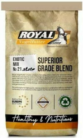Royal Vogelfutter No21 Exotic Mix Τροφή για Παραδείσια Πτηνά 20kg
