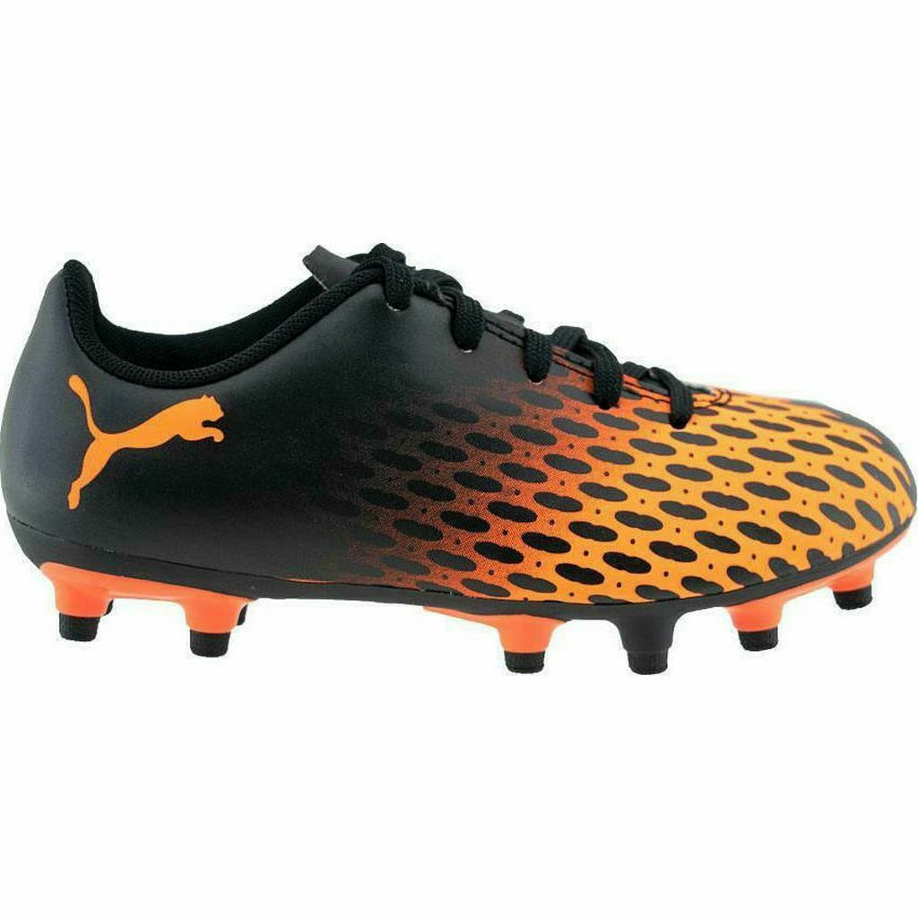 Puma Παιδικά Ποδοσφαιρικά Παπούτσια Spirit III FG με Τάπες Πορτοκαλί