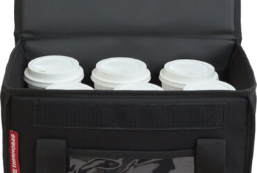 Ισοθερμικη τσαντα delivery καφε Θερμοσακος μεταφορας εως 6 καφε η 15 λιτρα σε μαυρο χρωμα