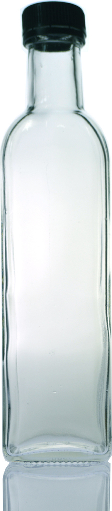 Marasca Μπουκαλι Γυαλινο με Βιδωτο Καπακι Διαφανο 250ml