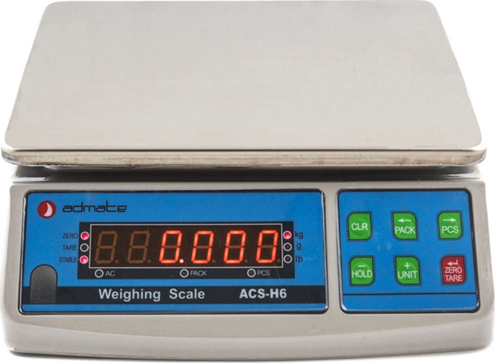 Admate Ζυγαρια Μετρησης Τεμαχιων ACS-H6 30kg/1gr