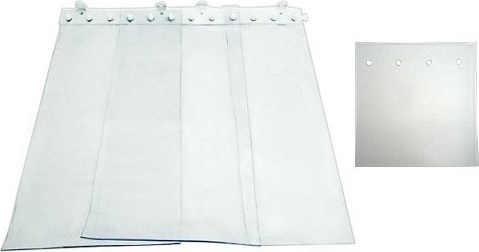 FrigoHellas OEM Ετοιμη Ημιδιαφανεις κουρτινα PVC Για πορτα Ψυκτικου Θαλαμου ΜxΥ: 1000x2200mm