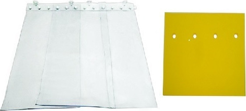 FrigoHellas OEM  Ετοιμη Εντομοαπωθητικη κουρτινα PVC Για πορτα Ψυκτικου Θαλαμου ΜxΥ: 900x2500mm