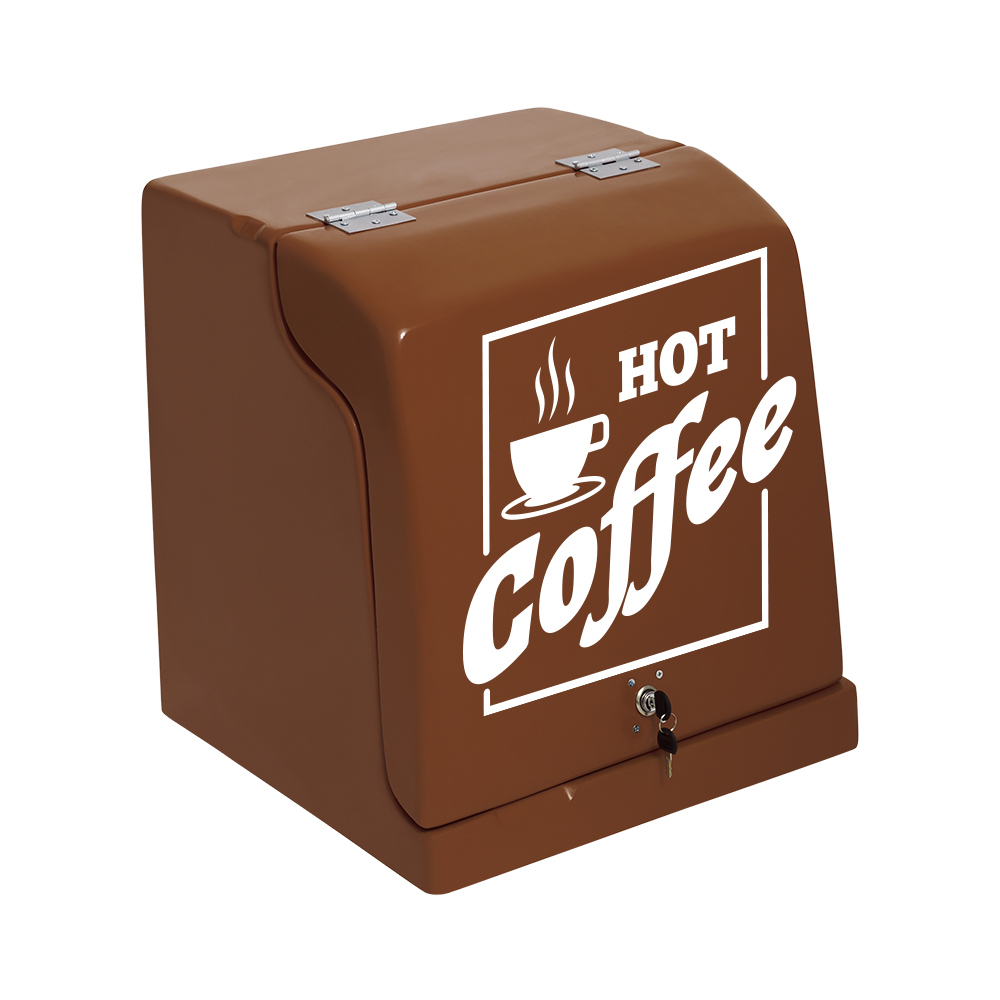 Κουτι Delivery – Μεταφορας S1 Καφε Με Σταμπα Coffee 2 (Μ42xΠ48xΥ52)