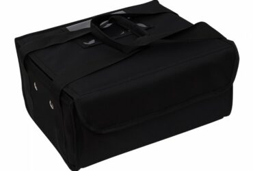 Ισοθερμική Τσάντα Delivery – Θερμοσακος Μεταφορας Φαγητου XL (30lt) Μαυρος