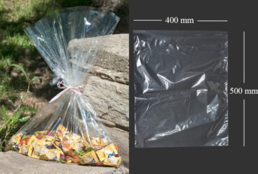 Σακουλακια – Φιλμ συρρικνωσης (POF shrink) για την συσκευασια τροφιμων 400×500 mm – 100 τεμαχια