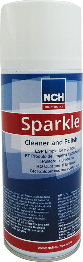 NCH Europe Σπρει Γυαλιστικο Sparkle 0.4lt για Inox
