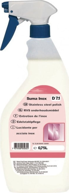 DIVERSEY SUMA INOX D7.1 ΓΥΑΛΙΣΤΙΚΟ ΑΝΟΞΕΙΔ 0,75L