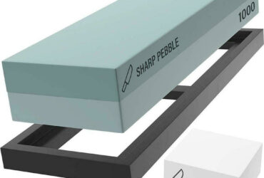Sharp Pebble Grit 400/1000 Πετρα Ακονισματος Διπλη με Πυκνοτητα 400/1000 18x6x3.3cm
