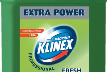Klinex Παχυρρευστο Υγρο Χλωριο Ultra Extra Power Fresh 5lt