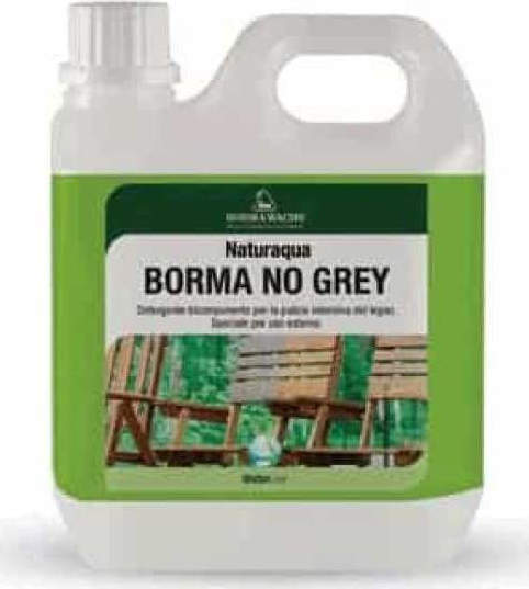 Borma Wachs Αποκαταστατης Χρωματος Naturaqua Borma No Grey 5lt