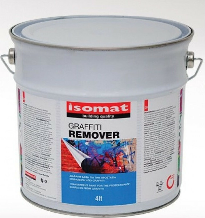 Isomat Ειδικο Καθαριστικο για Υπολειμματα Χρωματων Graffiti Remover 4lt