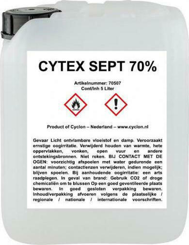 Cyclon Αντισηπτικο Χεριων Disinfection Cytexspray Sept 5lt