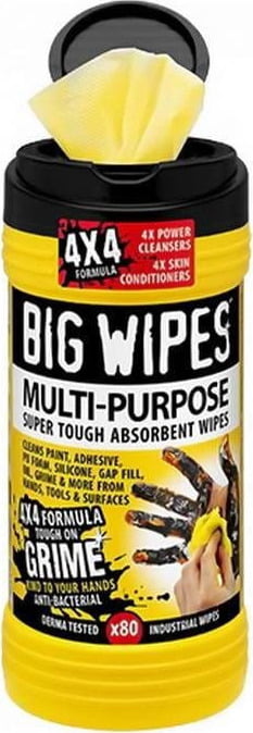 ΜΑΝΤΗΛΑΚΙΑ ΚΑΘΑΡΙΣΜΟΥ BIG WIPES MULTI PURPOSE 80 ΤΕΜΑΧΙΩΝ