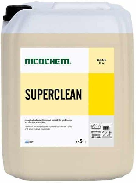 Nicochem Παχυρρευστο Υγρο Απολιπαντικο Superclean Trend K-4 5lt