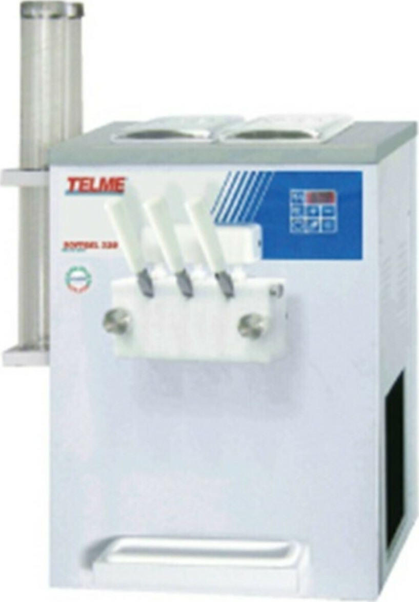 Telme Επαγγελματικη Παγωτομηχανη Softgel 320 με Βαρυτητα