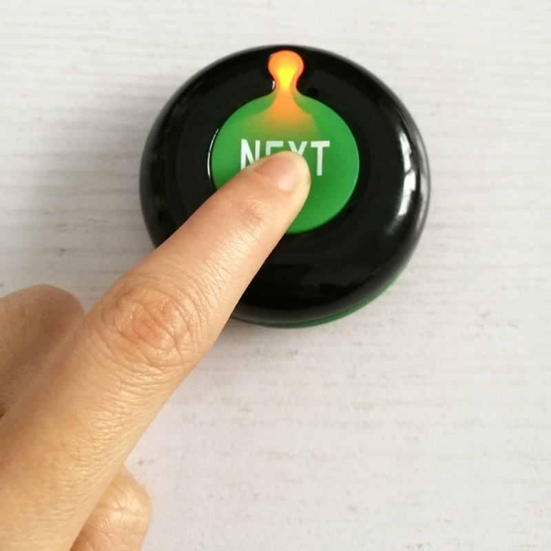 Ασυρματο Button ειδοποιησης επομενου πελατη Queue System, Next Call Button K-01N