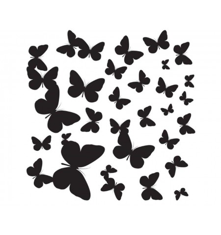 Αυτοκολλητα Τοιχου Πεταλουδες Butterflies Ango Dalber