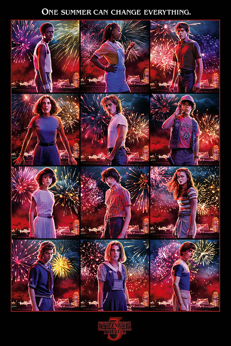Stranger Things (Character Montage) Maxi Poster